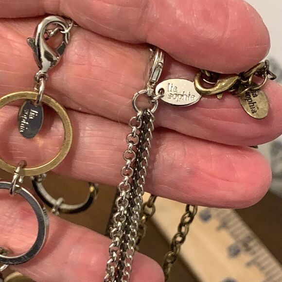 Lia Sophia jewelry bundle includes three necklaces - Picture 8 of 10